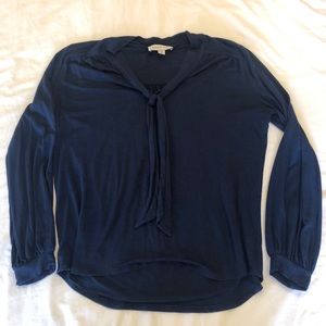 Amour Vert Long Sleeve Tie Top